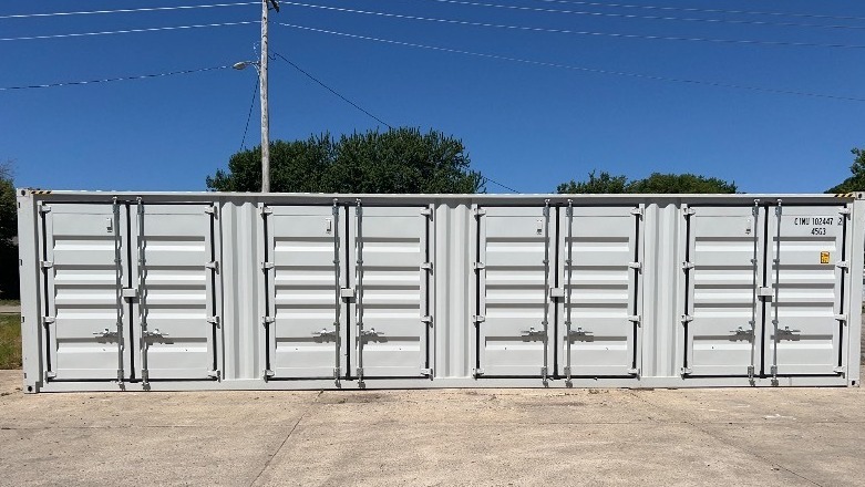 CIMU1024472  Sea Container with 4 Side Doors, 40HC, Single Trip