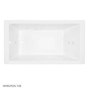 $2149 Sitka 66x36 Whirlpool Bathtub White