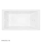 $2149 Sitka 66x36 Whirlpool Bathtub White