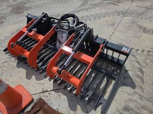 TMG SG73 Skeleton Grapple Skid Steer 72-Inch Attachment - Brand New