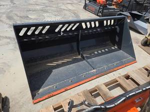 TMG SN84 Snow Bucket 84-Inch for Skid Steer Loaders