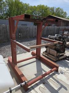 Skid Steer Attachment Rack