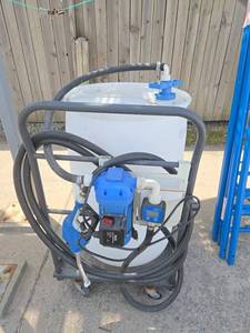 55-Gallon DEF Drum with Highline Warren Transfer Pump