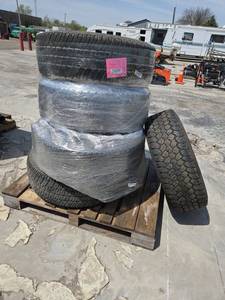 Goodyear Wrangler LT27565R20 126123R 10-Ply Tire on 20in Steel Wheel