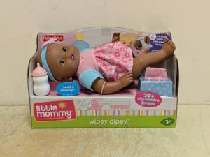 NEW FISHER PRICE LITTLE MOMMY WIPEY DIPEY