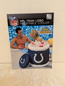 NEW NFL TEAM LOGO INFLATABLE COOLER (COLTS)