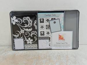 NEW KATE SPAIN NOTE CARD TIN KIT