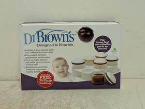 NEW DR BROWNS FOOD STORAGE PODS (6)