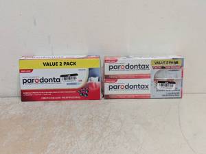 (4) NEW PARODONTAX TOOTHPASTE