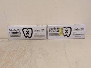 (2) NEW MADE BY DENTISTS ULTRA WHITENING TOOTHPASTE