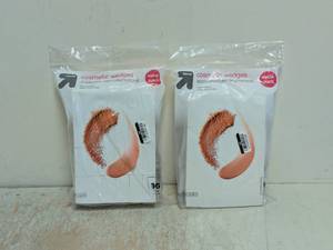 (2) NEW UP&UP COSMETIC WEDGES VALUE PACK 96CT
