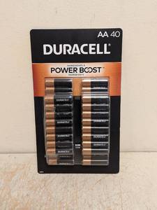 NEW DURACELL AA BATTERIES 40PK