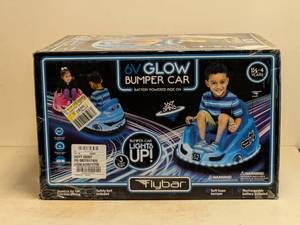 NEW FLYBAR 6V GLOW BUMPER CAR