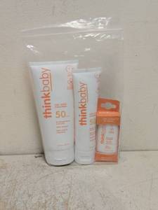 NEW ASSORTED THINKBABY SUNSCREEN LOTION SPF5030