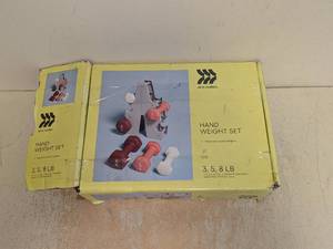 NEW ALL IN MOTION HAND WEIGHT SET