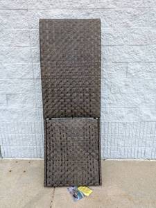 NEW SUNVILLA WOVEN WICKER CHAISE LOUNGE