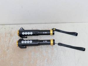 KC AUTO RECHARGEABLE LIGHT WITH EMERGENCY TOOL 2 PACK FLASHLIGHT