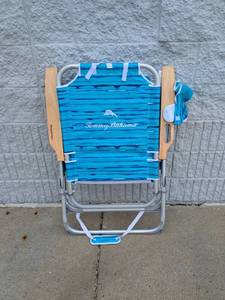 TOMMY BAHAMA FOLDING CHAIR TEAL