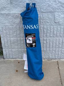 LOGO BRANDS HARD ARM CHAIR (KANSAS JAYHAWKS)
