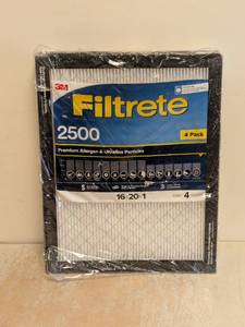 NEW 3M FILTRETE 2500 16x20x1 3PK