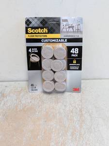 NEW 3M SCOTCH FLOOR PROTECTORS CUSTOMIZABLE 48PK