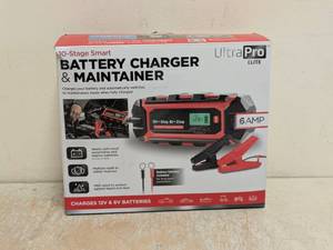 ULTRA PRO ELITE 10-STAGE SMART BATTERY CHARGER & MAINTAINER