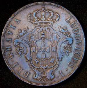XFXF 1866 Azores (Portugal) 20 Reis, Original Surfaces, Low Mintage