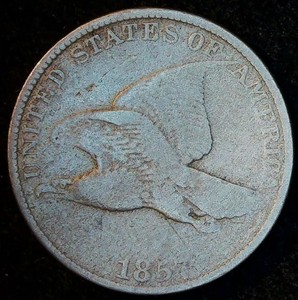 1857 Flying Eagle Cent