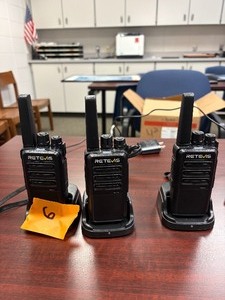 LOT OF 3 RETIVIS WALKIE TALKIES
