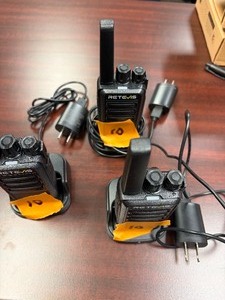 LOT OF 3 RETIVIS WALKIE TALKIES
