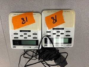 2 MIDLAND WEATHER RADIOS