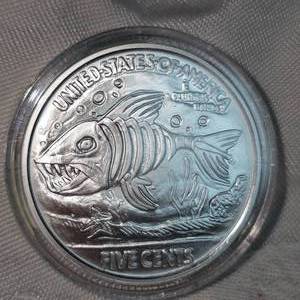 1 oz Ferry Silver Round