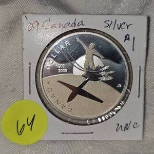 2009 Canada Silver $ UNC