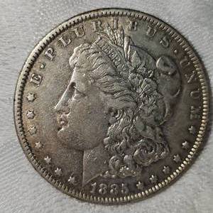 1885 Morgan Dollar $1