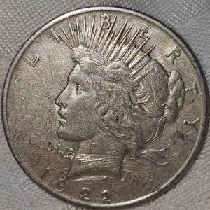 1922 Peace Dollar $1
