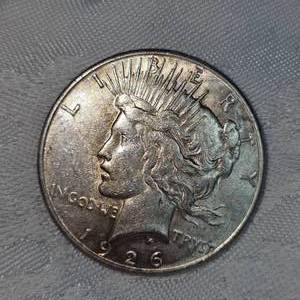 1926s Peace Dollar $1 -F and Toning