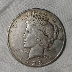 1923D Peace Dollar