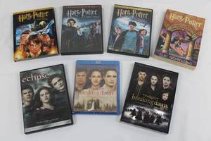 Harry Potter & Twilight Saga DVD Collection