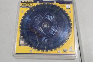 IRWIN Marathon Construction 10-Inch Circular Saw Blade - 40 Teeth Used
