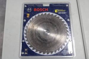 Bosch ConstructionTrim Circular Saw Blade - Carbide Teeth (C4) Rust, used