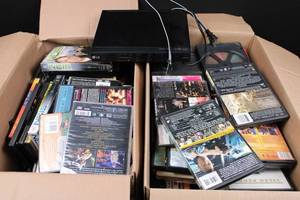 LG DVDCD Player with HDMI - Assorted DVDs Collection (NCIS, East West)