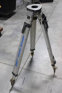 Spectra Precision Survey Tripod with Ring Head and Adjustable Legs