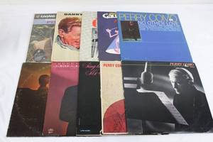Assorted Vintage Vinyl LPs - Perry Como, James Galway & Mancini, Danny Kaye