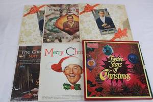 Perry Como Christmas LPs & Assorted Vintage Holiday Vinyl Records (Lot of 6)