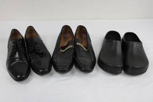 Birkenstock, Express & Guess Leather Dress Shoes (Lot of 3)