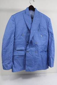 Rich & Royal Blue Double-Breasted Blazer - Size Large