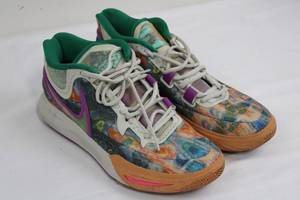 Nike Sneakers - Patterned Upper, Size US 10.5, Gum Rubber Outsole
