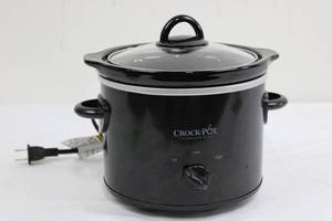 Mini Crock-Pot SCR200-B Slow Cooker - 120V AC, 60 Hz, 100W, UL Listed