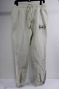 Dog Supply by Snoop Dogg Sweatpants - Drawstring Waist, Elastic Cuffs, Bandana Print (used)
