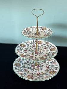 Minton Haddon Hall 3-Tier Cake Stand